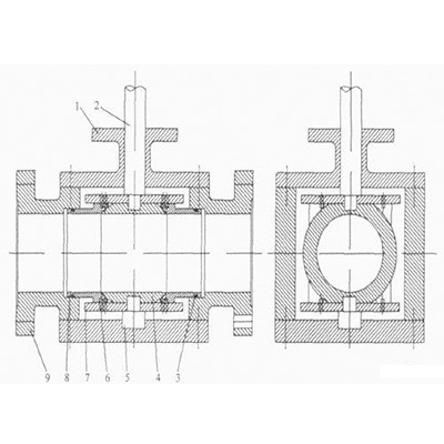 硬密封球阀工作原理